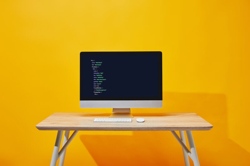 Computer monitor with HAGE code to modernize government regulatory applications. 